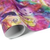 MASQUERADE NACHT / Venetiaans carnaval Cadeaupapier (Rol Hoek)