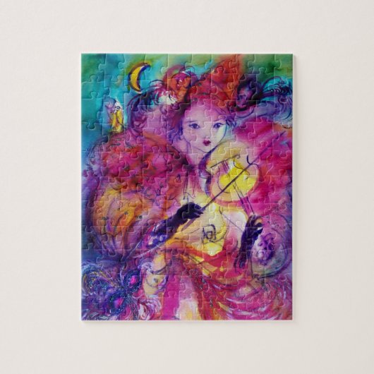 MASQUERADE NACHT / Venetiaans carnaval Legpuzzel (Verticaal)