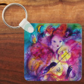 MASQUERADE NACHT / Venetiaans carnaval Sleutelhanger (Voorkant)