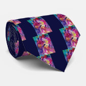 MASQUERADE NACHT / Venetiaans carnaval Stropdas (Opgerold)