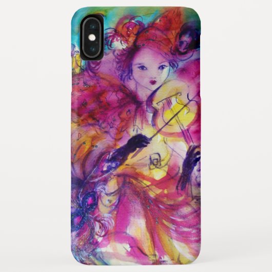 MASQUERADE NACHT VIOLIN PLAYER / Venetië Carnaval Case-Mate iPhone Case (Achterkant)
