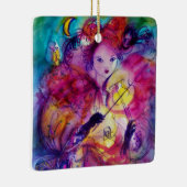 MASQUERADE NACHT / Violinist in Nighjt Keramisch Ornament (Rechts)