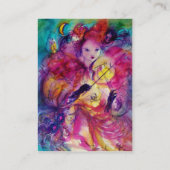 MASQUERADE NACHTmuziek, decor, theaterartiest Visitekaartje (Achterkant)