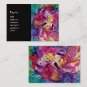 MASQUERADE NACHTmuziek, decor, theaterartiest Visitekaartje (Voorkant / Achterkant)