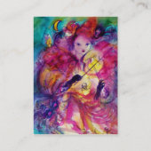 MASQUERADE NACHTmuziek, decor, theaterartiest Visitekaartje (Achterkant)