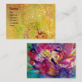 MASQUERADE NACHTmuziek, decor, theaterartiest Visitekaartje (Voorkant / Achterkant)