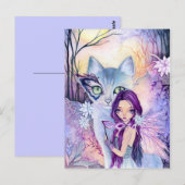 Masquerade night - Briefkaart (Voorkant / Achterkant)