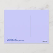 Masquerade night - Briefkaart (Achterkant)