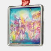 MASQUERADE NIGHT Hart Metalen Ornament (Links)