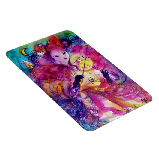 MASQUERADE NIGHT / Venetiaans Carnaval Magneet (Rechterzijde)