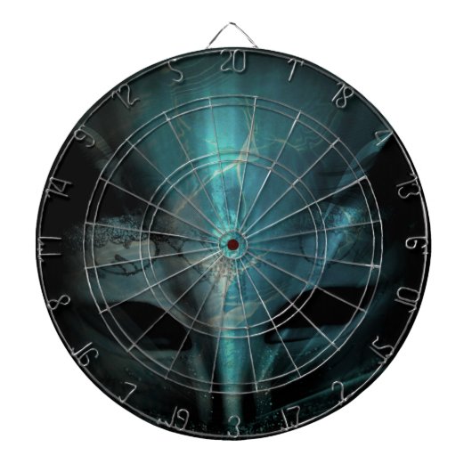 Masquerade ogen dartbord (Voorkant)