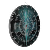 Masquerade ogen dartbord (Voorkant Links)