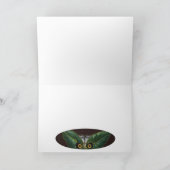 Masquerade owls-kaart kaart (Binnen)