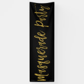 Masquerade Party Banner (Verticaal)