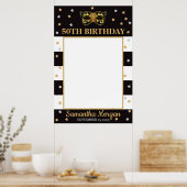 Masquerade Party Birthday Photo Prop Lijst Mask Poster (Keuken)