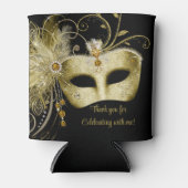 Masquerade Party Blikjeskoeler (Voorkant)