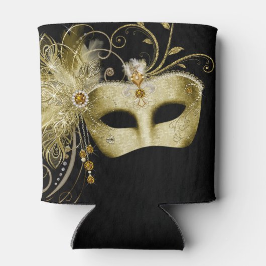 Masquerade Party Blikjeskoeler (Achterkant)