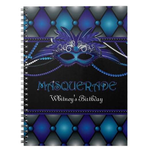 Masquerade Party Guest Book Notitieboek (Voorkant)