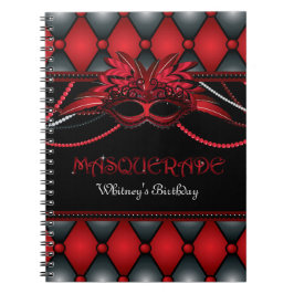 Masquerade Party Guest Book Notitieboek