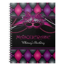 Masquerade Party Guest Book Notitieboek