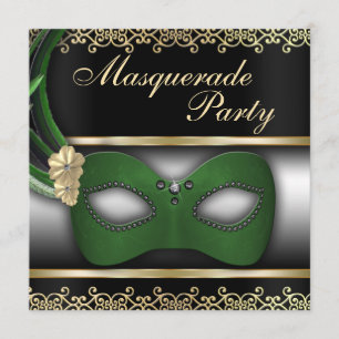 Masquerade Party Kaart