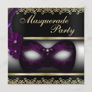 Masquerade Party Kaart