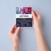 Masquerade Party, Party Event Planner Adverteren Flyer (Hand)