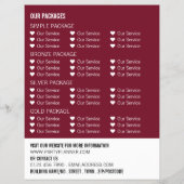 Masquerade Party, Party Event Planner Adverteren Flyer (Achterkant)