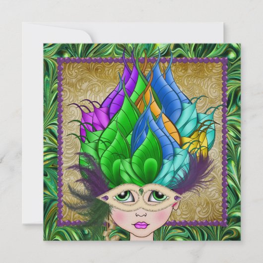 Masquerade Party - SRF Kaart (Voorkant)