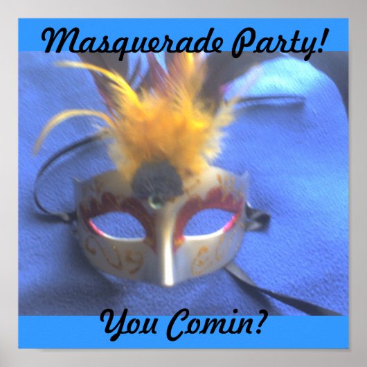 Masquerade Print (Voorkant)