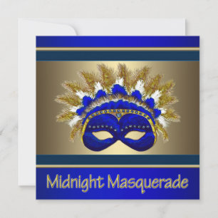 Masquerade Prom-uitnodigingen Kaart