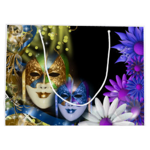 Masquerade quinceanera Venetiaanse maskers (groot) Large Cadeautasje