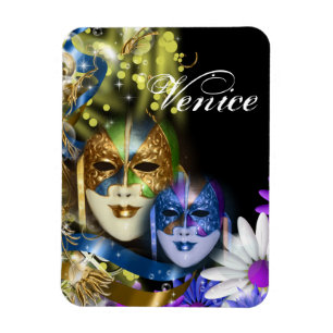 Masquerade quinceanera Venetiaanse maskers PERSONA Magneet