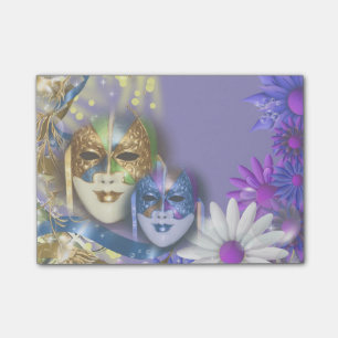 Masquerade quinceanera Venetiaanse maskers Post-it® Notes