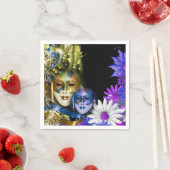 Masquerade quinceanera Venetiaanse maskers Servet (Insitu)