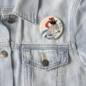 Masquerade Ronde Button 5,7 Cm (In situ)