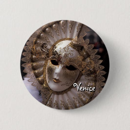 Masquerade Ronde Button 5,7 Cm