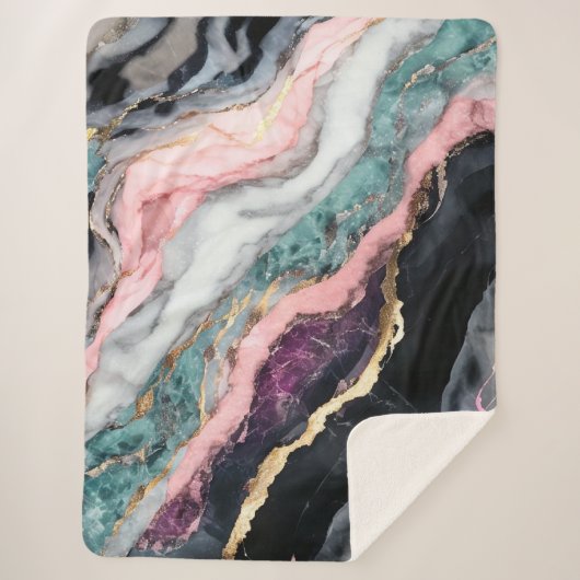 Masquerade Sherpa Deken (Voorkant)