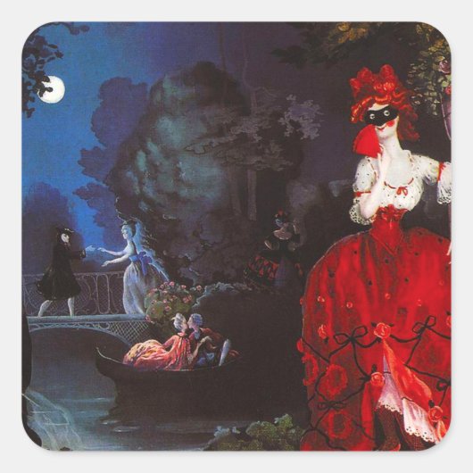 Masquerade Stickers (Voorkant)