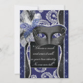 Masquerade Sweet 16 Party, Mis Quince Anos Kaart (Voorkant)