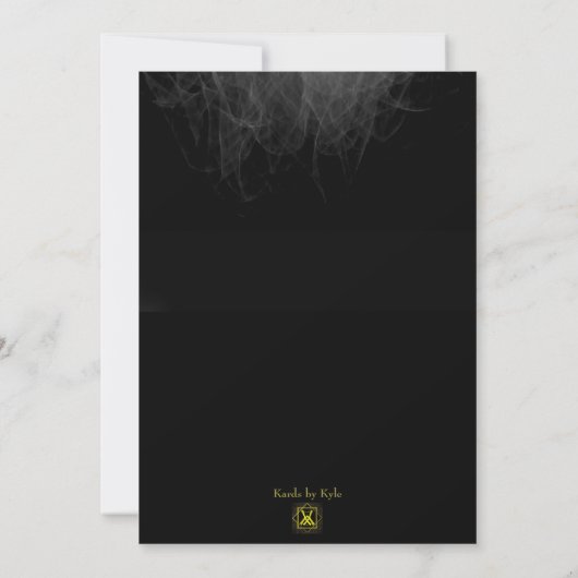 Masquerade Sweet 16 Uitnodigingen (Achterkant)