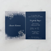 Masquerade Sweet Sixteen Silver en Blue (Binnen)