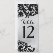 Masquerade tabelnummerkaart kaart (Achterkant)