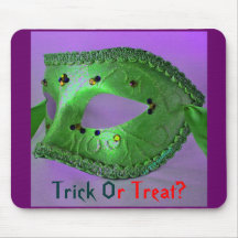 "Masquerade" Trick or treat Mousepad - 
