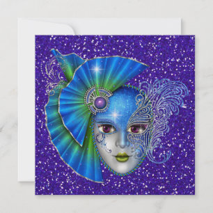 Masquerade - Uitnodiging voor kostuumfeest door SR