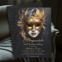 Masquerade Venetiaanse Masker Goud Paarse 21ste Ve