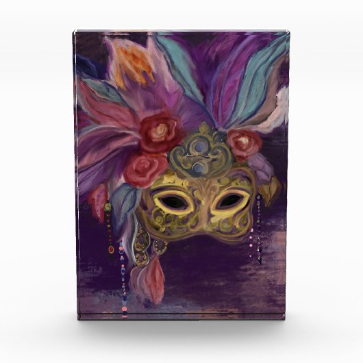 MASQUERADE VENETIE KUNST      FOTOBLOKKEN (Voorkant)