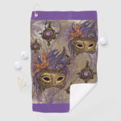 MASQUERADE VENETIE KUNST      GOLFHANDDOEK (Insitu)