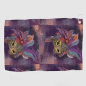 MASQUERADE VENETIE KUNST      GOLFHANDDOEK (Horizontaal)