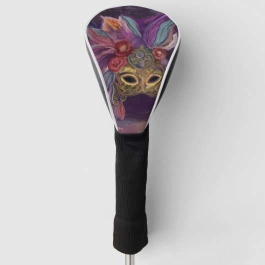 MASQUERADE VENETIE  KUNST      GOLFHEADCOVER (Voorkant)